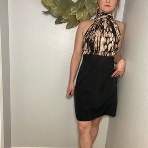 The Limited Strapless Halter Neckline Dress 6